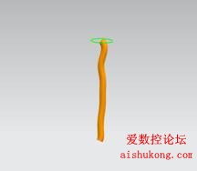 UG画莲花3D