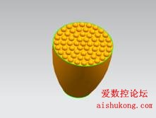 UG画莲花3D