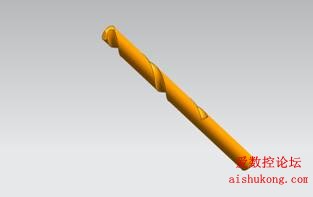 一步一步教你用UG建模画钻头