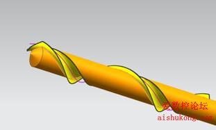 一步一步教你用UG建模画钻头