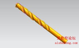 一步一步教你用UG建模画钻头