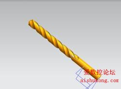 一步一步教你用UG建模画钻头