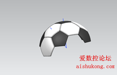 UG画足球