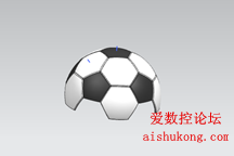 UG画足球