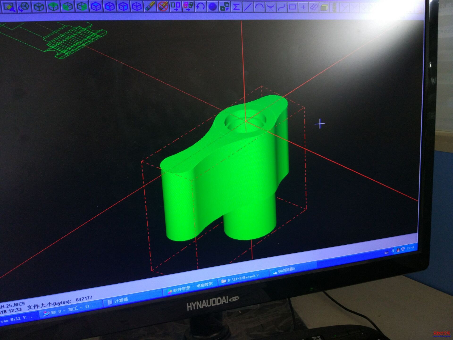 mastercam9.1平面半圆r60 - 求助问答区 - 爱数控网